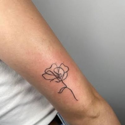 Tiny tattoo by Meena