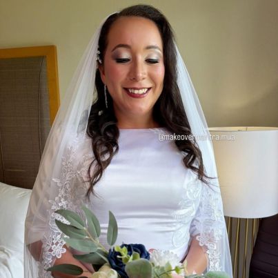 Wedding hair and makeup by Meena