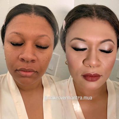 Wedding hair and makeup by Meena