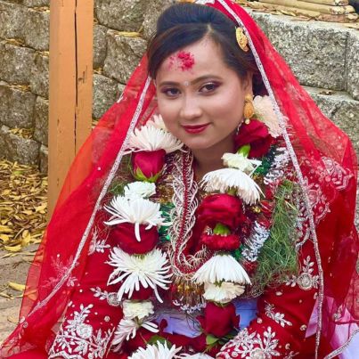 Wedding hair and makeup by Meena